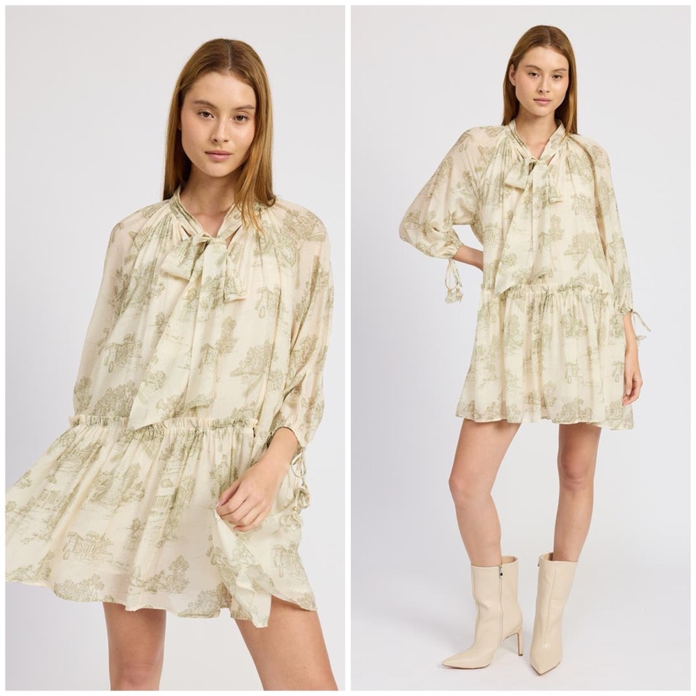 En Saison  ~ Leighton Toile Minidress
